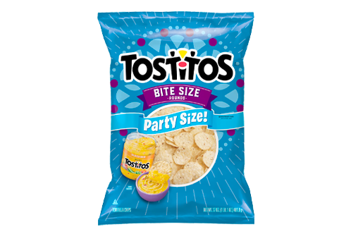 Green Tostitos Bite Size Rounds Party Size